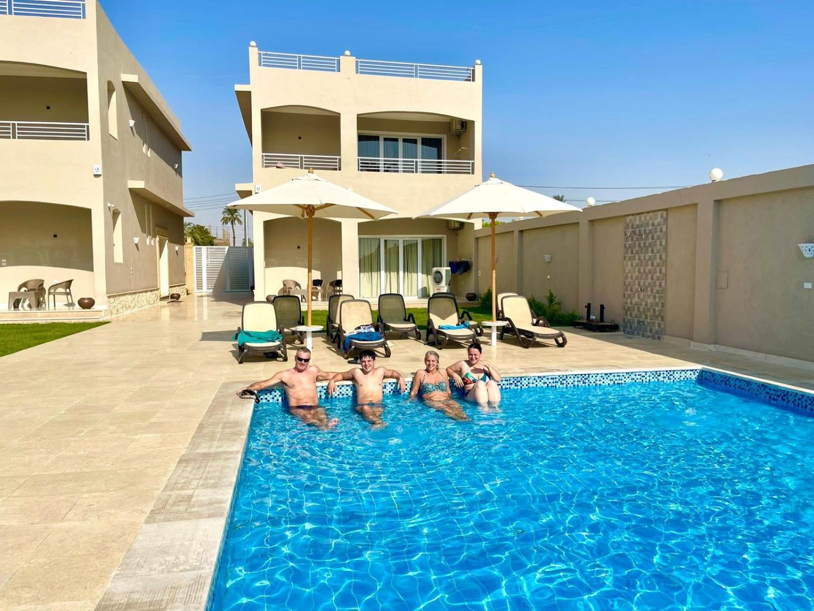 Royal Nile Villa - Pool View Apartment 1 룩소르 외부 사진