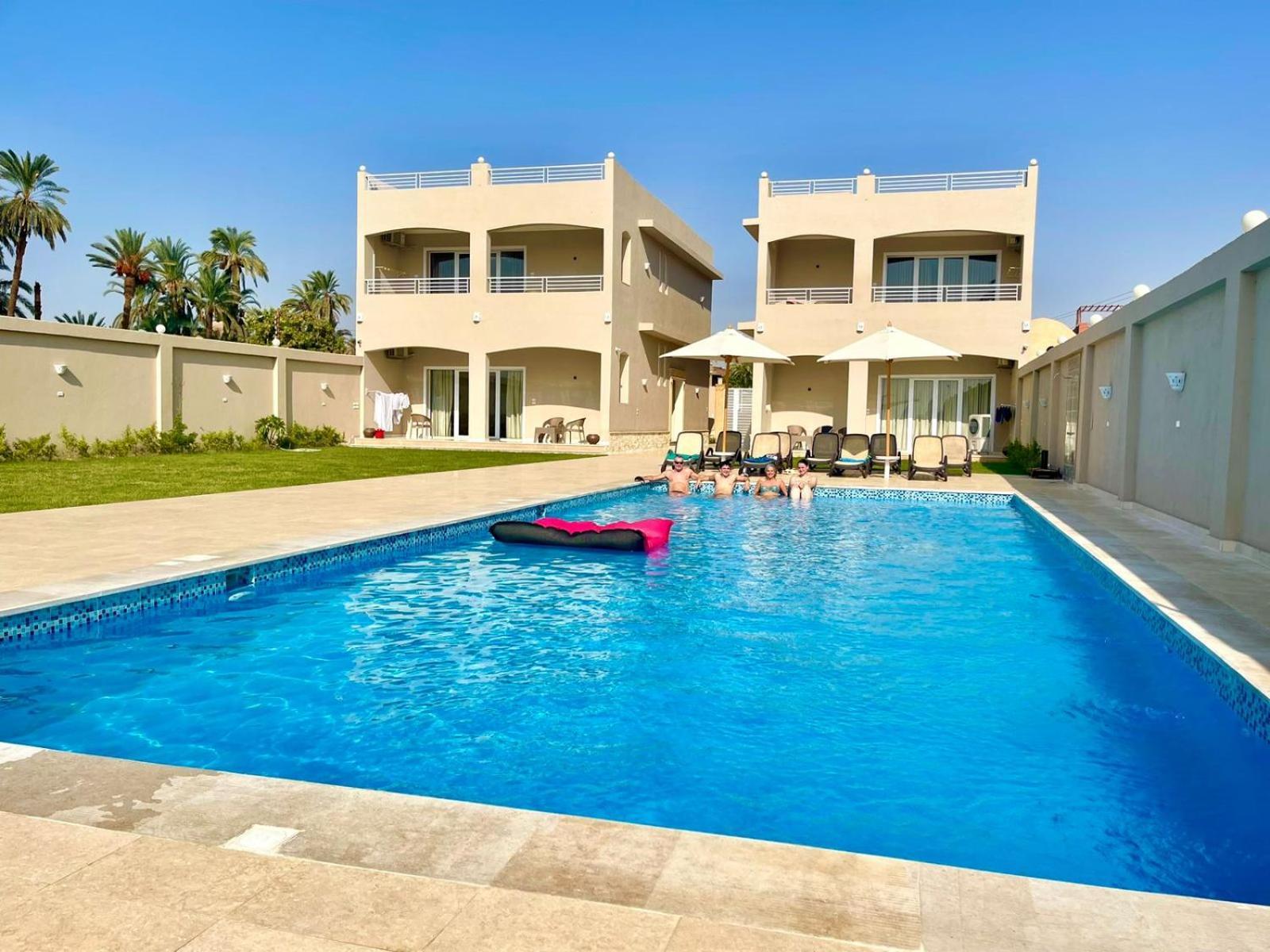 Royal Nile Villa - Pool View Apartment 1 룩소르 외부 사진